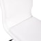 Flash Furniture White Mid-Back Armless LeatherSoft Office Chair GO-21111-WH-GG - alternate 2